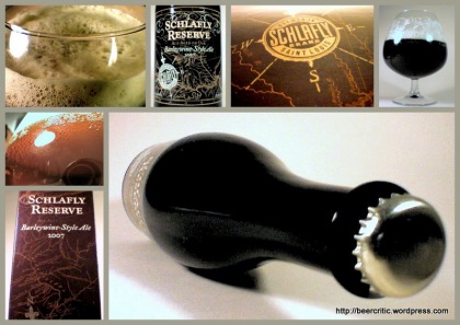 Schlafly Oak Aged Barley Wine Style Ale